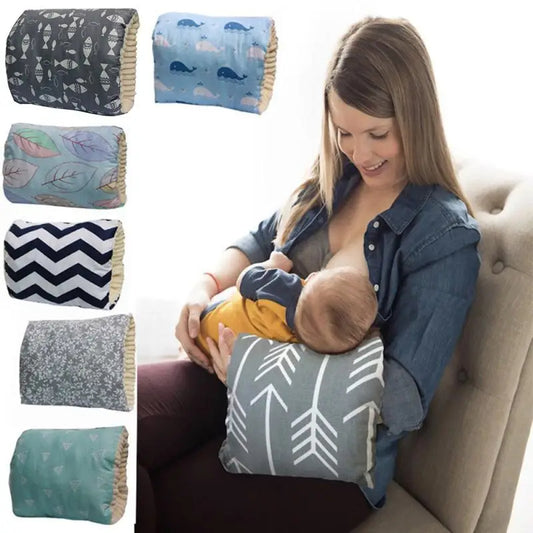 Adjustable Baby Cotton Nursing Arm Pillow Breastfeeding Washable Baby Infant Nursing Breastfeeding Pillow Cushion Arm Pad - Horizon Good