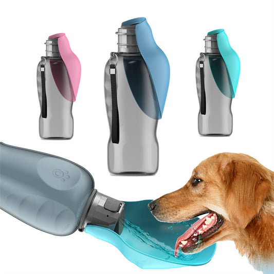 800ml Dogs Water Bottle Portable High Capacity Leakproof Pet Foldable Drinking Bowl Golden Retriever Outdoor Walking Supplies Pet Products - Horizon Good